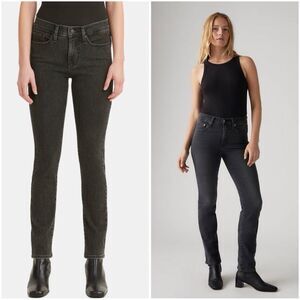Levis 311 Shaping Skinny Jeans in Black Wash